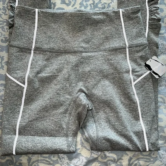 ❄️SOLD❄️- FREE PEOPLE High-Rise 7/8 You're A Peach Leggings SZ. M - Picture 5 of 14